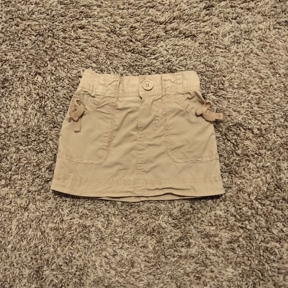 Baby khaki  skirt